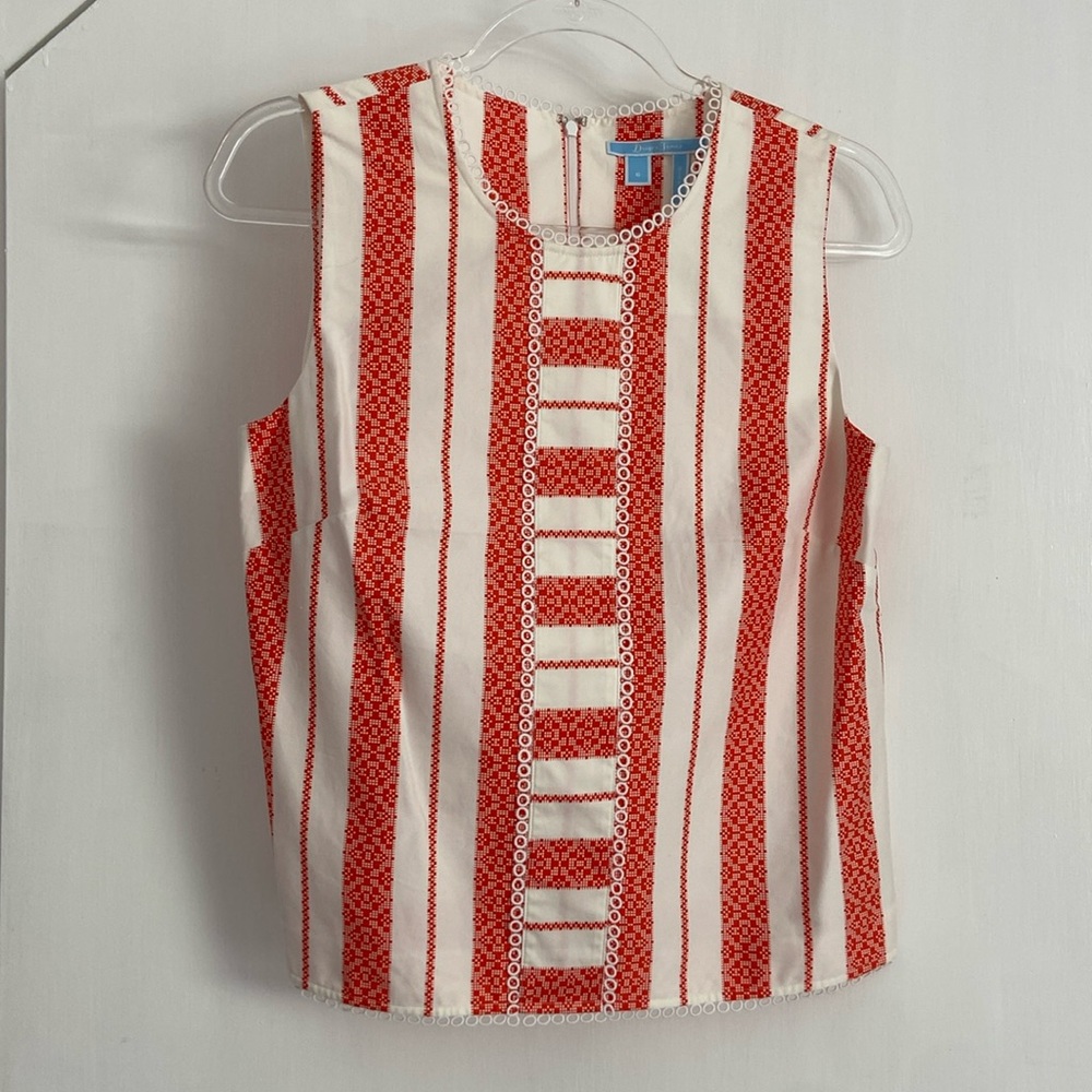 Draper James sleeveless blouse - size 6